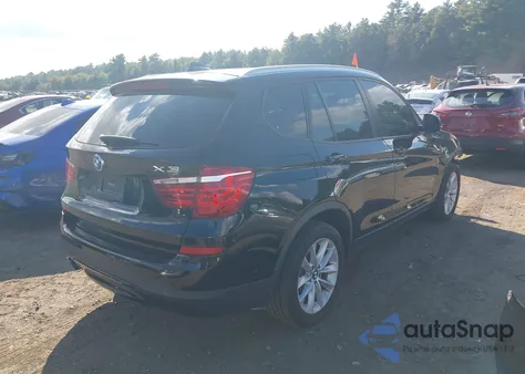 2015 BMW X3 xDrive28I из США, поврежденный, VIN 5UXWX9C5XF0D54023